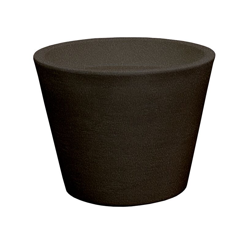 PETUNIA RÚSTICA Jardinière Ronde d'Intérieur et d'Extérieur Pour Plantes et Fleurs Très Résistante au Passage du Temps. Fabriqué en Polyéthylène en