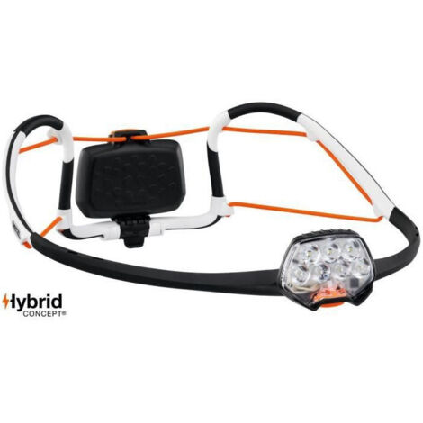 Petzl – Lampe frontale 500 lumens rechargeable – Technologie AIRFIT pour confort – 3 modes d'intensité – Résistante aux intempéries