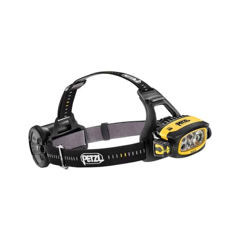 Petzl - Lampe frontale duo s 1100lm - E80CHR - Noir / Jaune - Taille unique