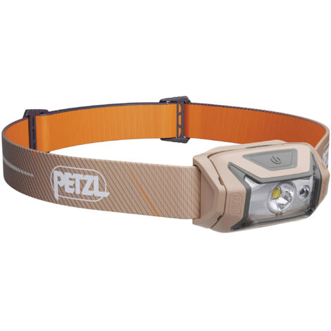 PETZL - LAMPE FRONTALE TIKKA CORE - TROIS NIVEAUX D'ÉCLAIRAGE BLANC, MARRON, 350 LUMENS E067AB02