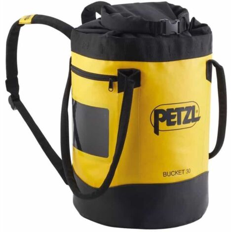 Petzl – Sac de transport 30L pour travail en hauteur – Auto-portant – Fermeture à enroulement – Bretelles rembourrées pour confort