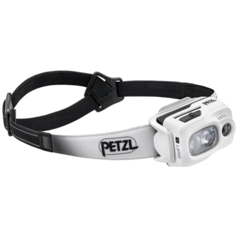 Petzl - Lampe frontale multisport swift rl - 1100 lumens - Bandeau réfléchissant - Batterie rechargeable - Blanc