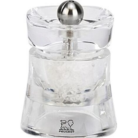 Peugeot Baltic moulin à sel transparent 8 cm élégant