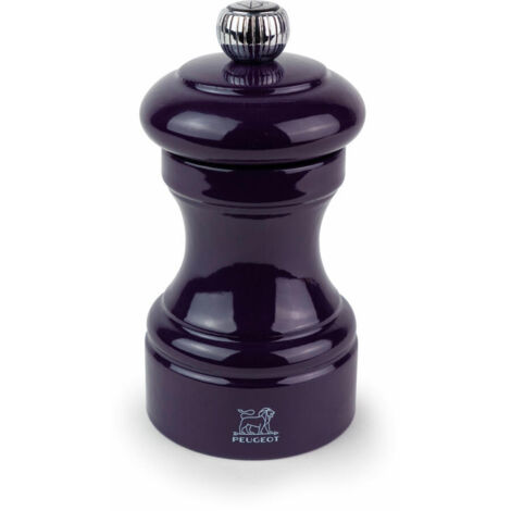 Peugeot Bistro Pfeffermühle 10 cm Aubergine lackiert Holz