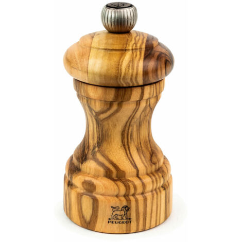 Peugeot Bistro Pfeffermühle 10 cm Hellbraun aus Olivenholz