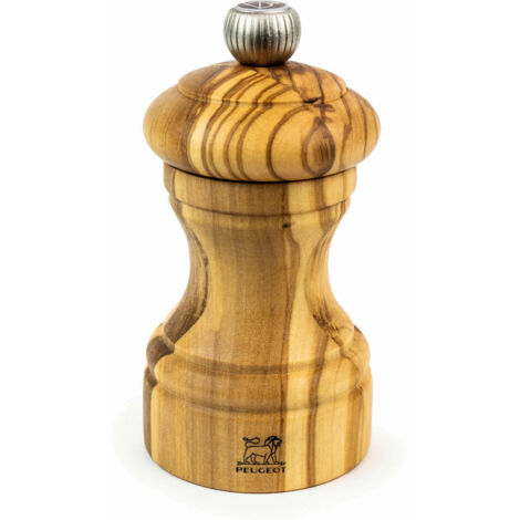 Peugeot Bistro Salzmühle 10 cm Hellbraun aus Olivenholz