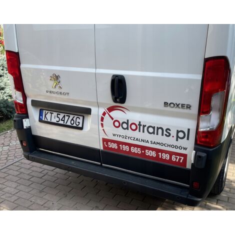Peugeot BOXER - Garnitures de couvercle de coffre chromées
