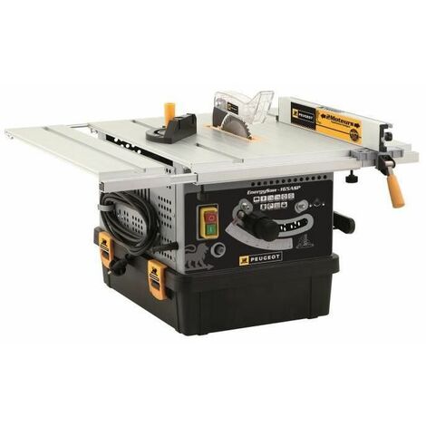 Peugeot ENERGYSAW-165ASP Scie de table avec aspirateur intégré 1200 W