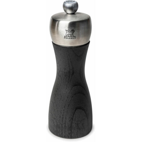Peugeot Fidji Salzmühle 15 cm Graphit aus Holz und Edelstahl