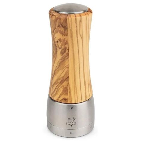 Peugeot - Moulin à poivre 16 cm en bois d'olivier Madras u'Select