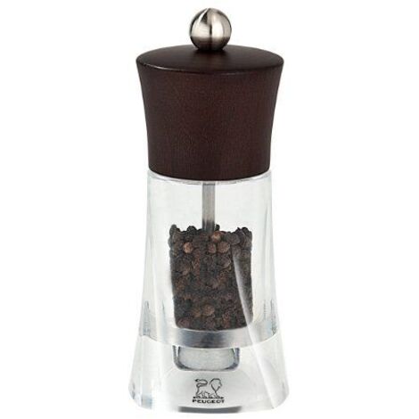Peugeot Oléron moulin à poivre chocolat 14 cm design moderne