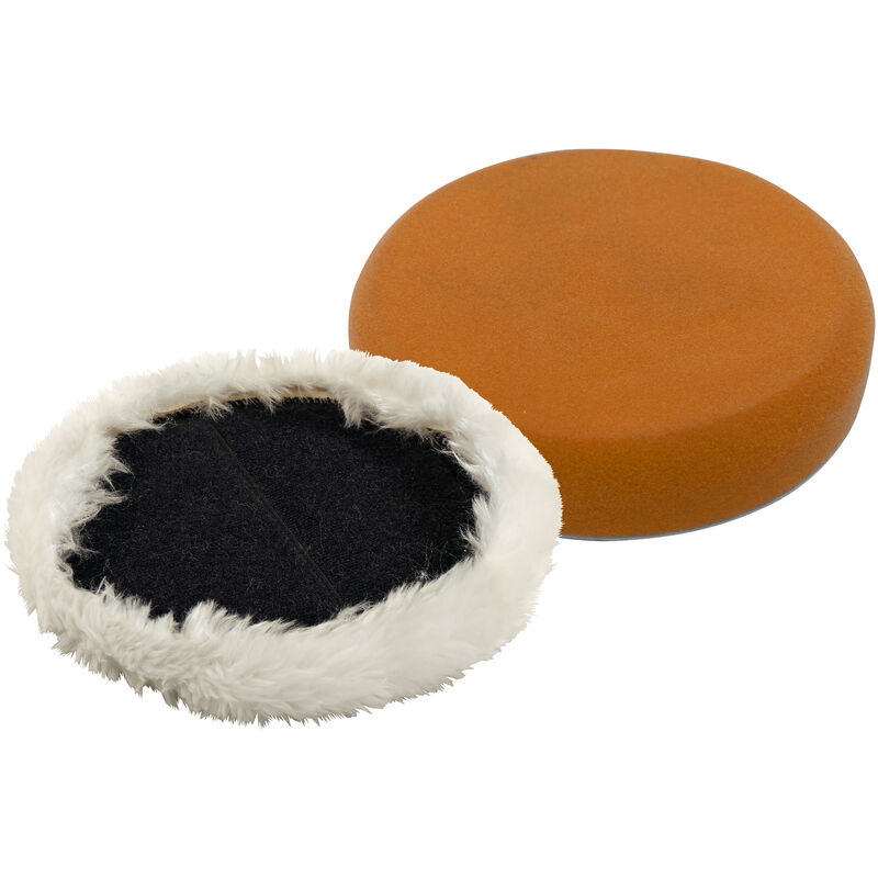 Set de lustrage: bonnette et éponge à lustrer Ø150mm pour EnergyShine-18VBL