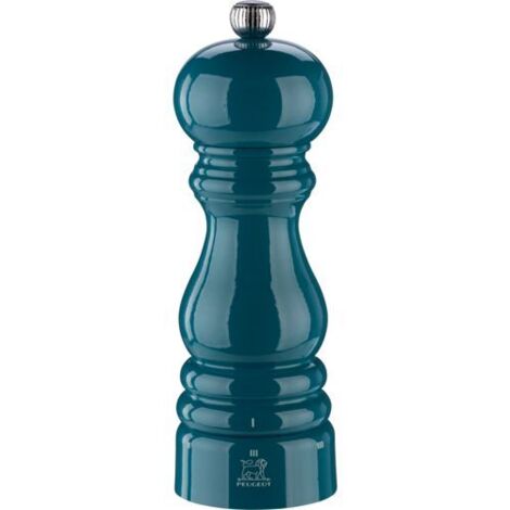 Peugeot Paris Pfeffermühle 18 cm Rama uSelect Pazifikblau Holz