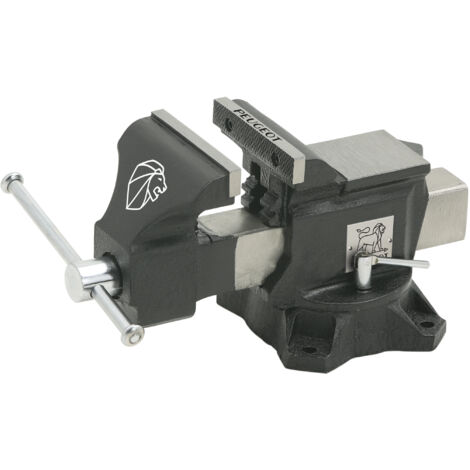 PEUGEOT PSP Étau en fonte sur base tournante PEUGEOT, 125 mm