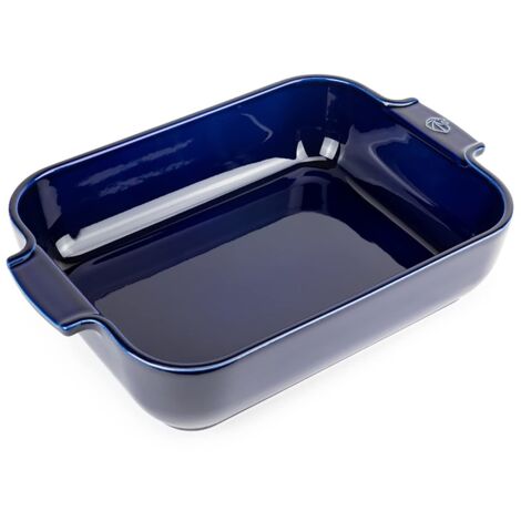 PEUGEOT PSP60077 Appolia Pirofila Rettangolare 32cm, Ceramica, Blu