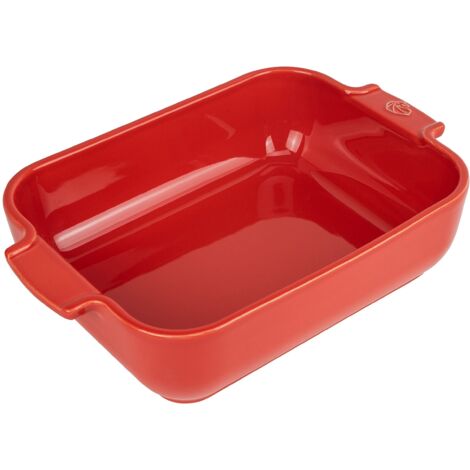 Peugeot PSP60091 Appolia Pirofila Rettangolare 25cm Rosso