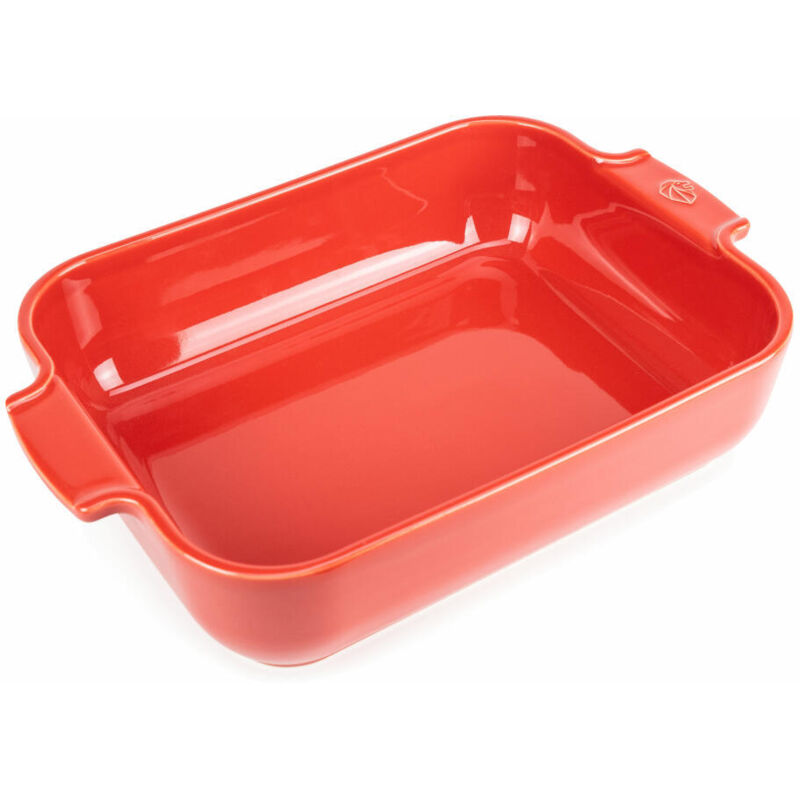 Peugeot Rechteckige Auflaufform Appolia, Ofenform, Keramik, Rot, 32 Cm, 60053