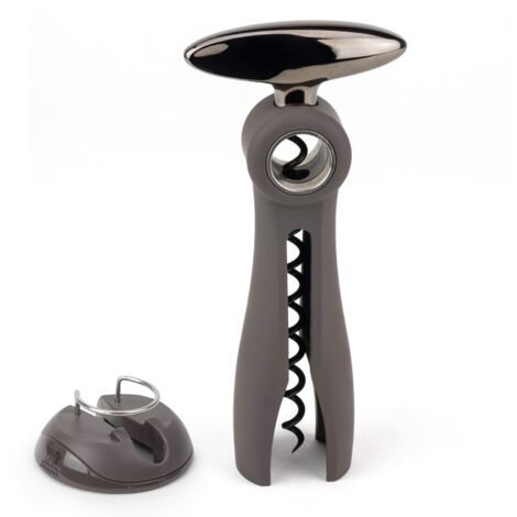 PEUGEOT Salma Basalto Cavatappi con Taglia Capsule, Multiply, Grigio, 20.1x15.1x10.1 cm