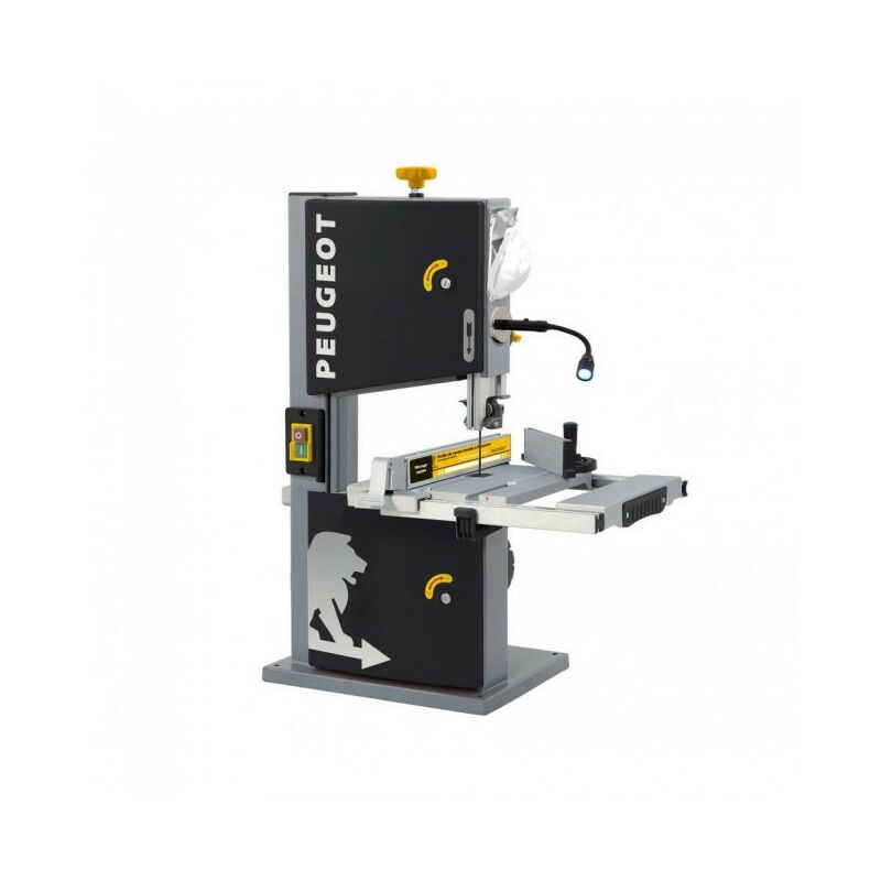 

Peugeot - Sierra de cinta de banco 1425 mm 250 W 80 mm de corte en mesa XXL orientable 45° - ENERGYBAND-80LD