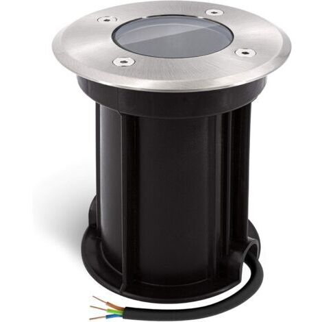 Peut remplacer la source de lumière lampe enterrée GU10 paysage de jardin extérieur éclairage étanche lampe au sol en acier inoxydable led lampe enterrée