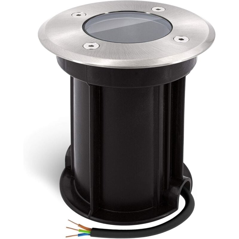 Peut remplacer la source de lumière lampe enterrée GU10 paysage de jardin extérieur éclairage étanche lampe au sol en acier inoxydable led lampe