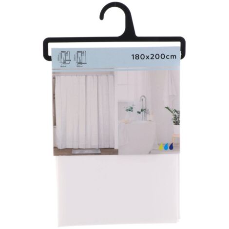 Peva duschvorhang 180x200cm - weiss - Tendance