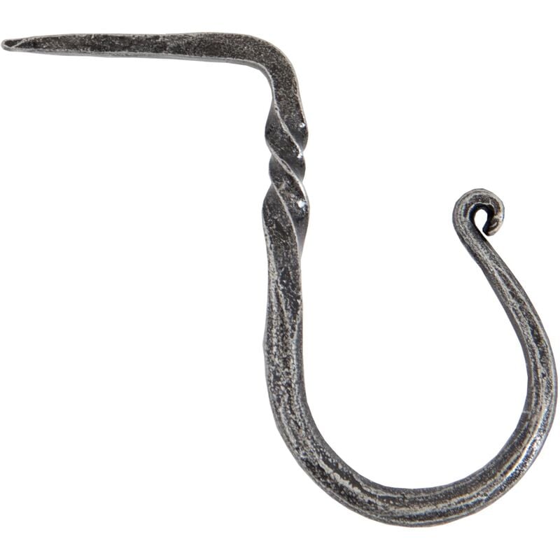 Pewter Cup Hook - Medium - From The Anvil