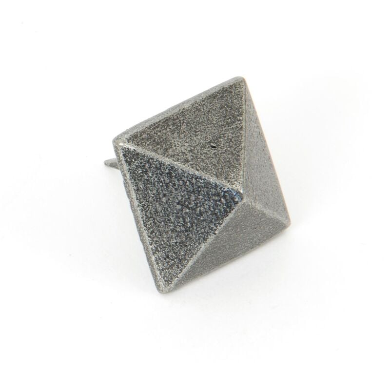 Pewter Pyramid Door Stud - Large - From The Anvil
