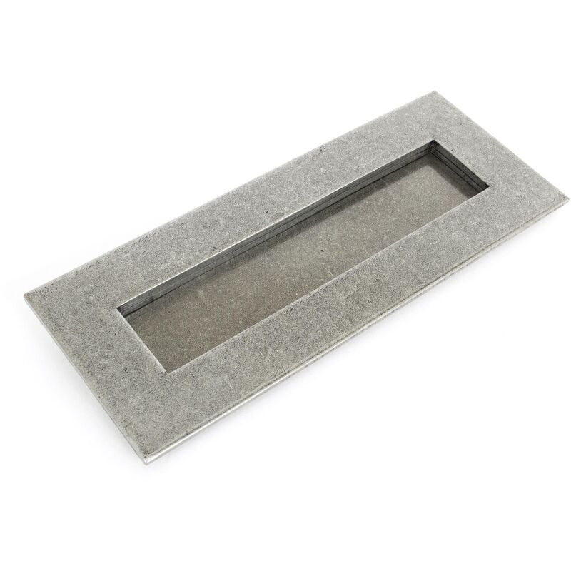 Pewter Small Letter Plate - From The Anvil