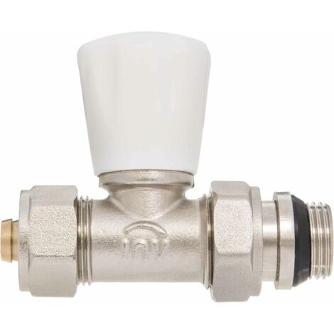 PEX 16x1/2" gerades Heizkörper-Zulaufventil