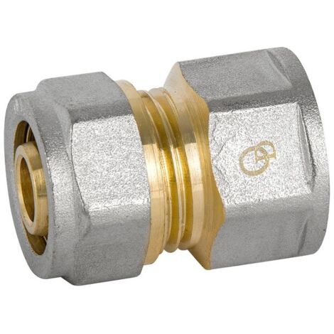 PEX-AL-PEX CHROM-ANSCHLUSS 3/420 MÄDCHEN - D002.3/420