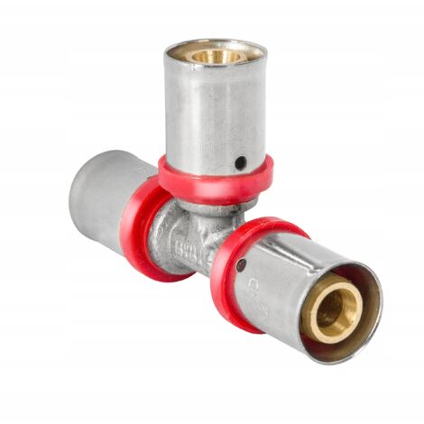 PEX T-STÜCK 32X32X32 PRESSGESCHNITTEN