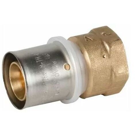 PEXAL BRASS raccordo diritto F. ø20/2,25x1/2" VS0170322