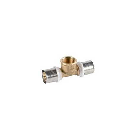 Pexal raccordo Tee F ø75x1.1/4"x75 a pressare VS0131345 - - VALSIR - -