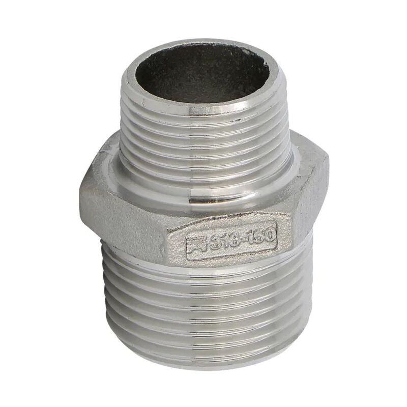 

Pezón de acero inoxidable macho 40x49/33x42