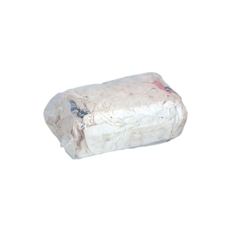 Pezzame cotone bianco cf=kg 2 (5 confezioni)