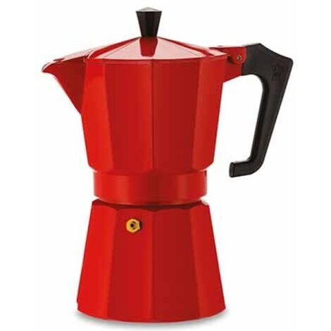 Pezzetti Cafetière Italienne "ITALEXPRESS"Rouge-6 TASSES