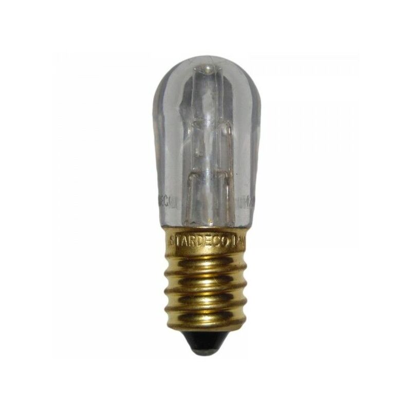 Image of Bricolegnostore - Pezzi 10 lampadine a led e14 vari colori, portalampade p74 per luminarie salento colore: giallo