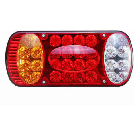 pezzi 12V 32 LED Luce di stop posteriore Indicatore di freno per camion, rimorchio, roulotte