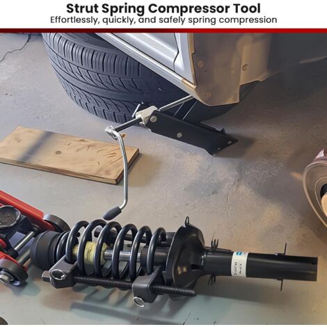 pezzi 320 mm attrezzo compressore per molle ammortizzatori con custodia rossa per sospensioni auto