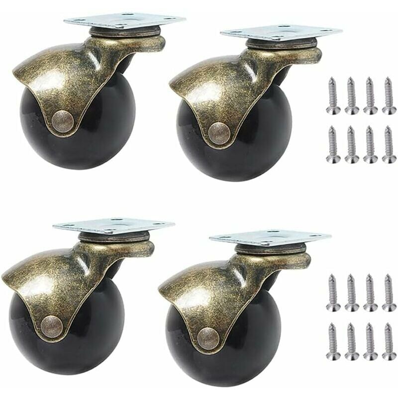 Pezzi 360 rotelle girevoli, rotelle girevoli con