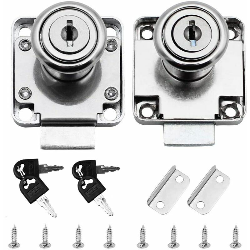 Pezzi Bianco Fermo Push Lock in Lega di Zinco