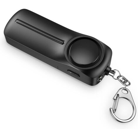 pezzi di allarme personale tascabile 130 dB allarme antipanico allarme autodifesa con luce LED per donne bambini ragazze anziani