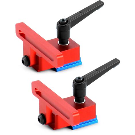 pezzi di battuta guida tipo 30, battuta scorrevole per lavorazione del legno, per guide a T con scanalatura a T, utensili manuali per lavorazione del legno