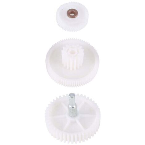 pezzi di ingranaggi in plastica per tritacarne domestico, ingranaggi di ricambio S/M/L per riparazione