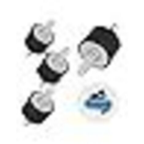 Coppia Tamponi In Gomma Nera Rinforzata Fine Corsa Avantreno Per Volkswagen - Foto 4