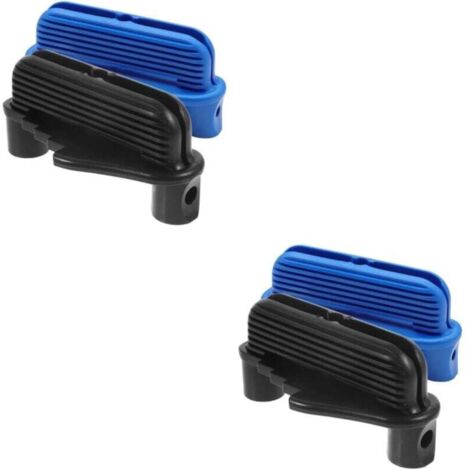 pezzi di strumento di tracciamento marcatore di linea centrale strumento di marcatura strumento di lavorazione del legno sonda centrale marcatore centrale in plastica (nero blu)