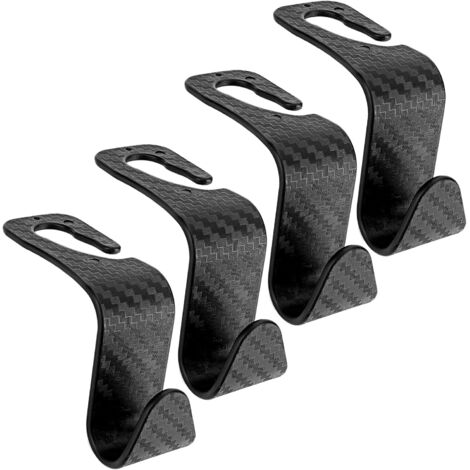 pezzi ganci per poggiatesta auto ganci portatili per schienale sedile auto ganci portaoggetti in plastica per vari modelli shopping viaggi accessori auto