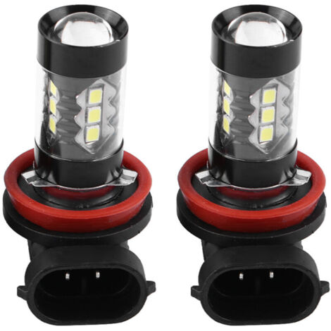 pezzi H11 H8 12V-24V 80W Lampadine a LED fendinebbia e luci diurne per auto,