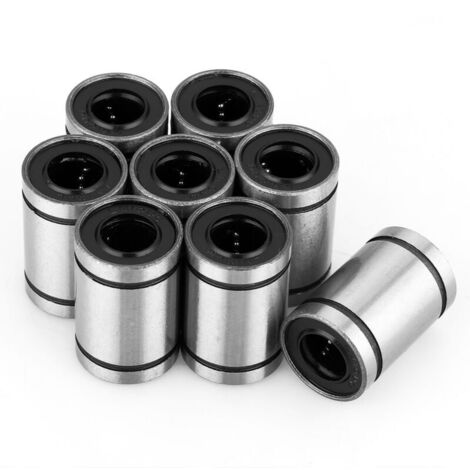 pezzi LM10UU Anello ingranaggio lineare da 10 mm per stampanti 3D e componenti CNC, bassa rumorosità, lunga durata